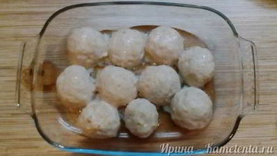 куриные тефтели в сметанном соусе