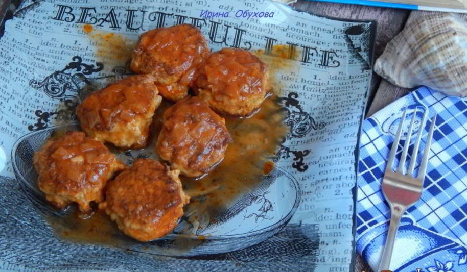 Рецепт куриных тефтелей