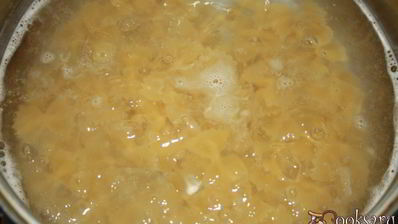 мясные тефтели с фарфалле