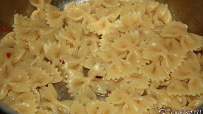 мясные тефтели с фарфалле