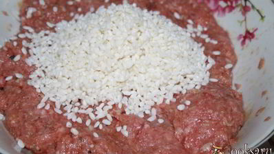 мясные тефтели с фарфалле