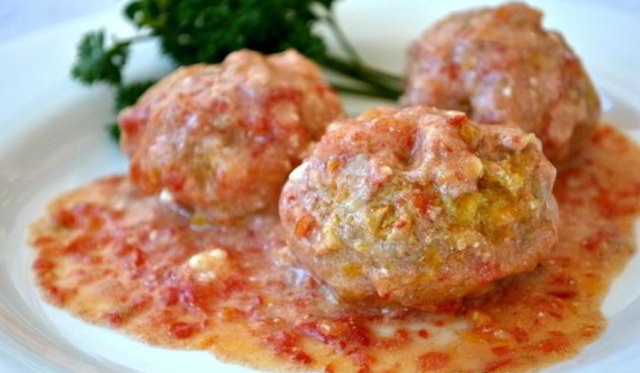 Рецепт мясных тефтелей с тыквой