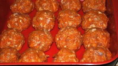 мясные тефтели с тыквой