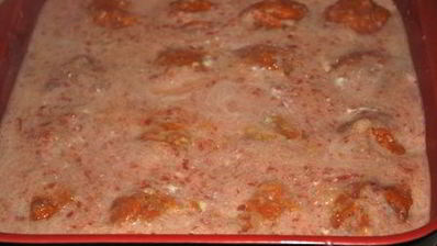 мясные тефтели с тыквой