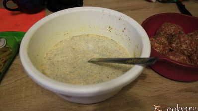 мясные тефтели в соусе со сладким перцем