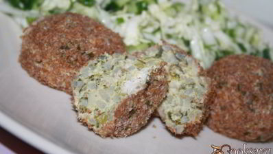 паровые куриные тефтельки с отрубями