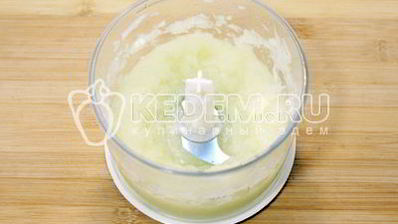 рождественский венок из тефтелей