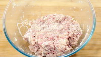 рождественский венок из тефтелей