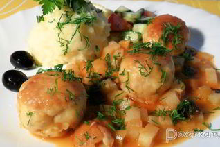 Рыбные тефтели по-молдавски