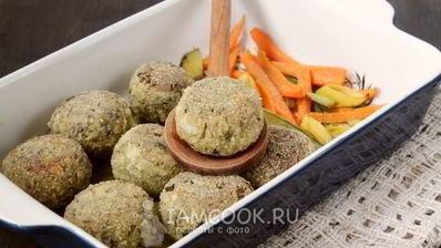 рыбные тефтели в духовке