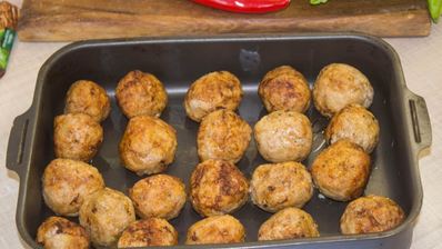 тефтели без риса с подливкой в духовке