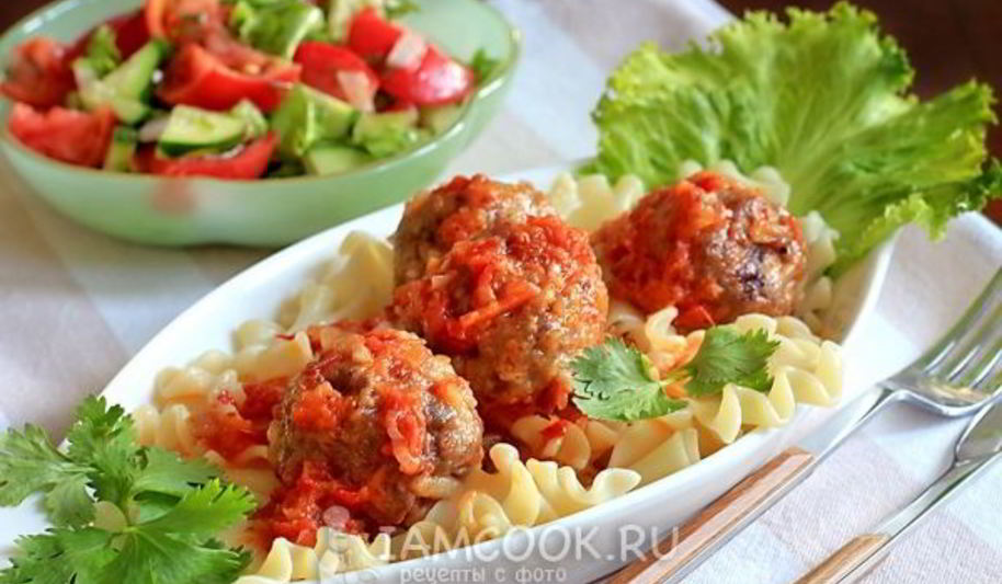 Рецепт тефтелей из говяжьего фарша с подливкой