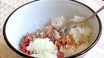 тефтели из говяжьего фарша с подливкой