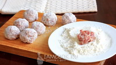 тефтели из говяжьего фарша с подливкой