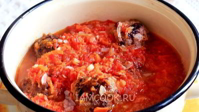 тефтели из говяжьего фарша с подливкой