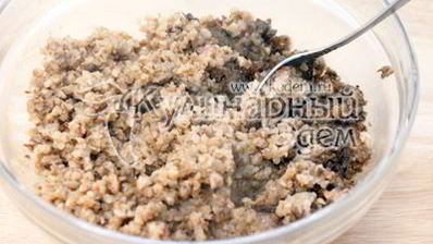 тефтели из гречки с грибами