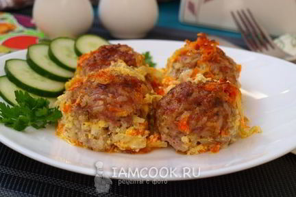 Тефтели из индейки с подливкой