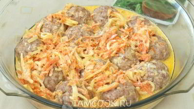 тефтели из индейки с подливкой