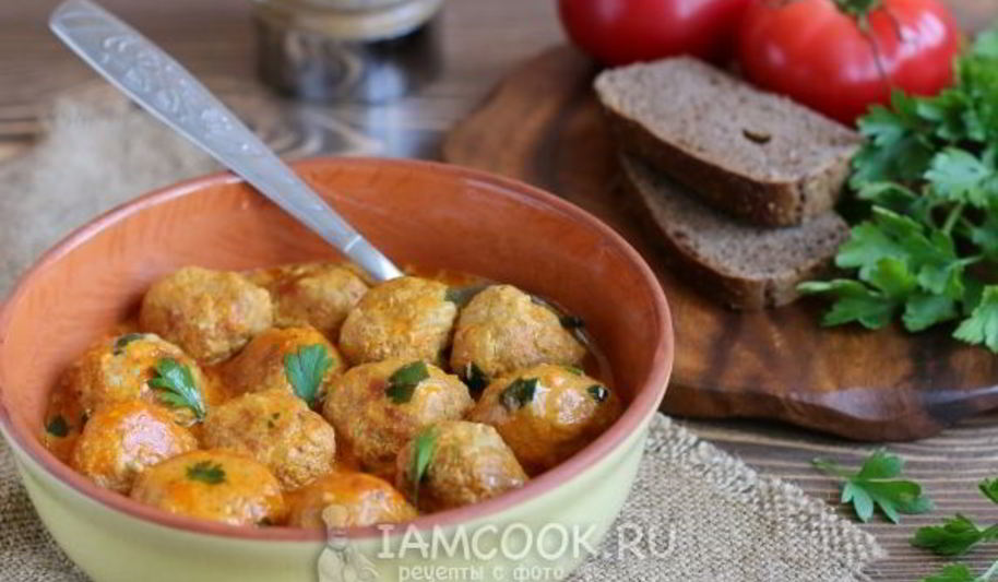 Рецепт тефтелей из индейки в мультиварке
