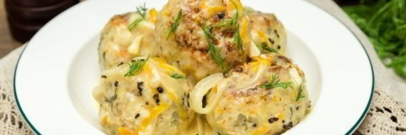 Тефтели из индейки в сметанном соусе