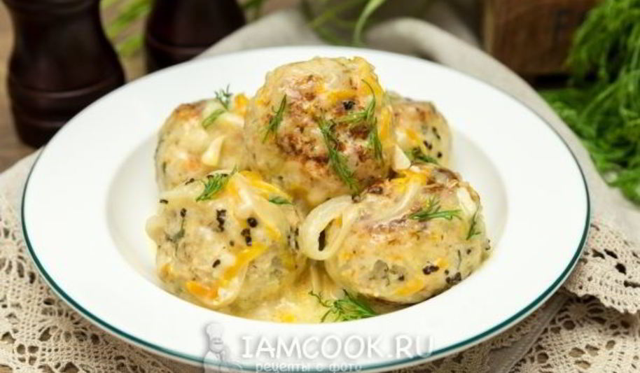 Рецепт тефтелей из индейки в сметанном соусе