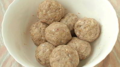 тефтели из индюшиного фарша с цветной капустой