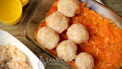 тефтели из куриного фарша с рисом в духовке