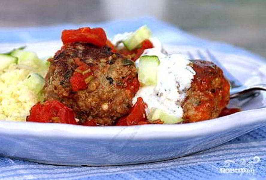 Тефтели по-гречески