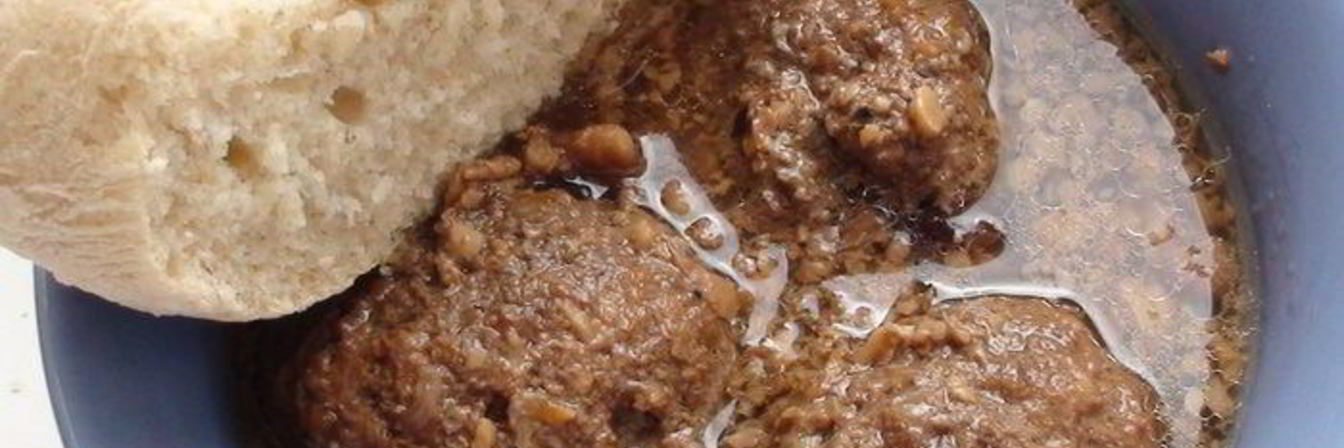 Тефтели с черносливом и грецкими орехами