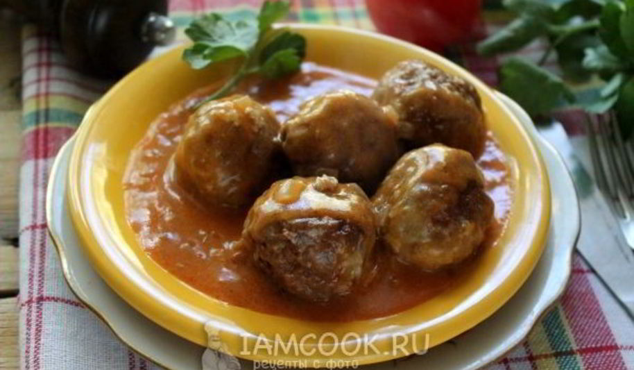 Рецепт тефтелей с гречкой и фаршем