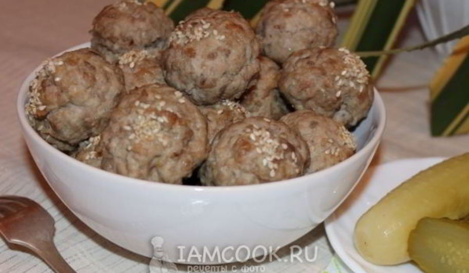 Рецепт тефтелей с гречкой