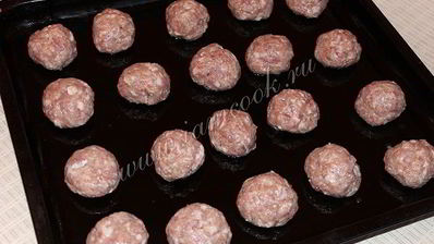 тефтели с гречкой