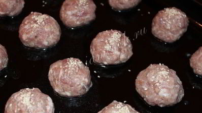 тефтели с гречкой