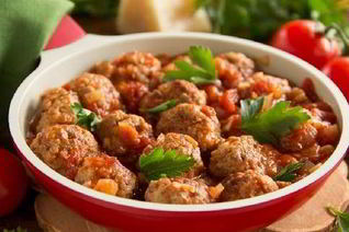 Тефтели с грибочками