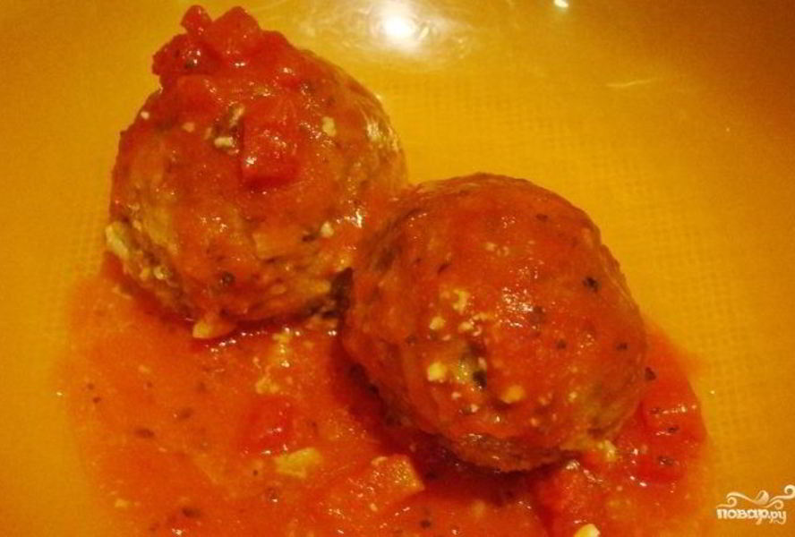 Тефтели с перловкой