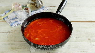 тефтели с подливкой на сковороде