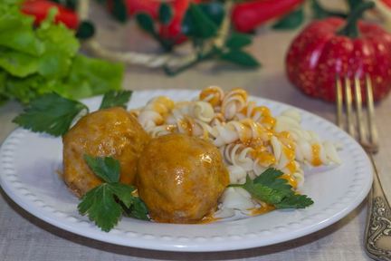 Тефтели с подливкой