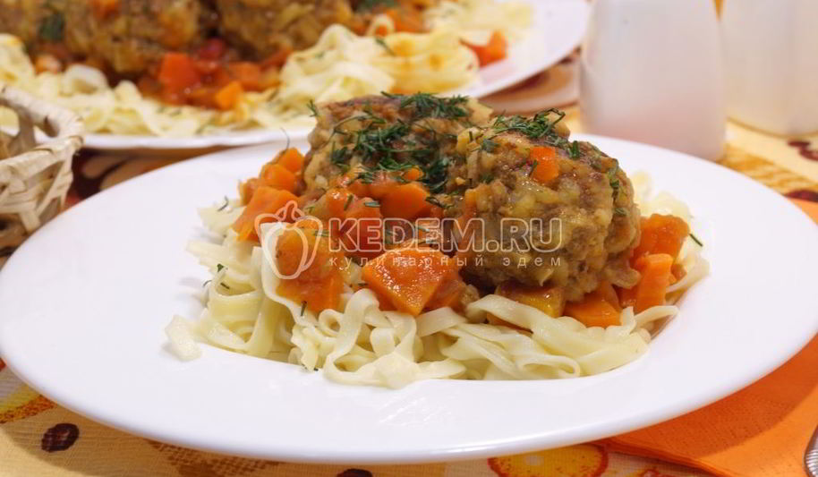 Рецепт тефтелей с подливой