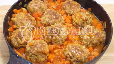 тефтели с подливой