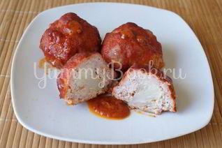 Тефтели с цветной капустой