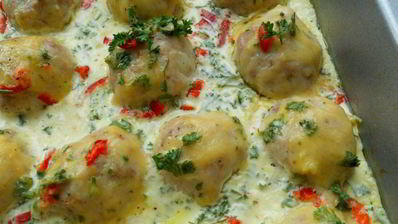 тефтели в сливочном соусе