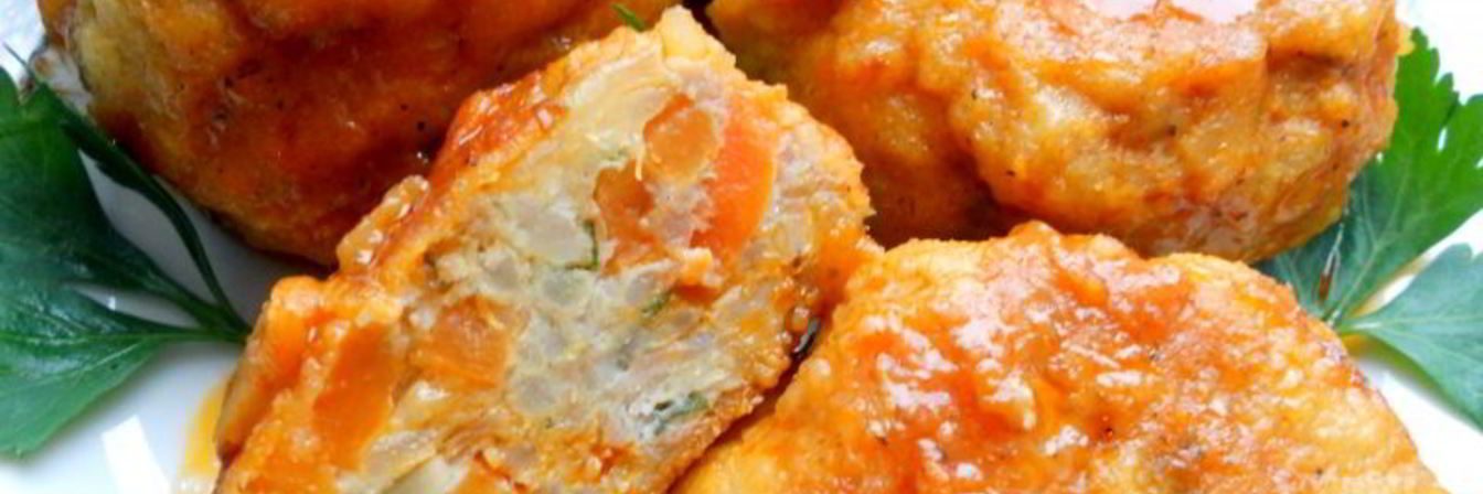 Тефтели Янтарные с морковью