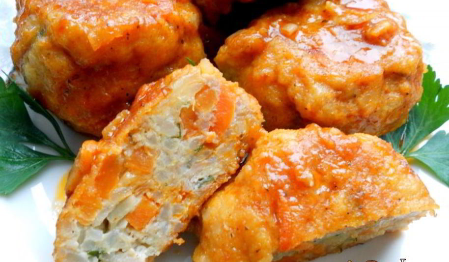 Рецепт тефтелей янтарных с морковью