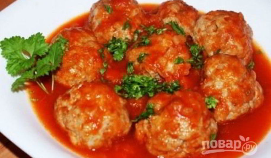 Рецепт вкусных тефтелей с подливкой