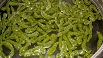 тирольские клецки со шпинатом