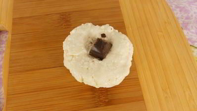 творожные клецки с шоколадом