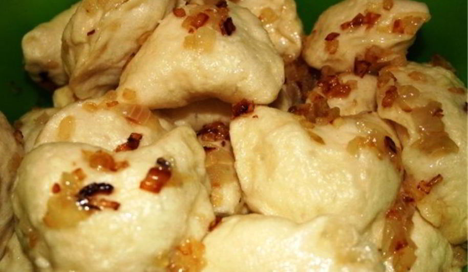 Рецепт дрожжевых вареников на пару