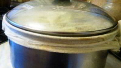 дрожжевые вареники на пару