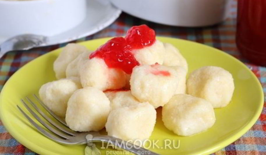 Рецепт ленивых вареников без муки