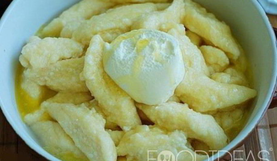 Рецепт ленивых вареников на кефире